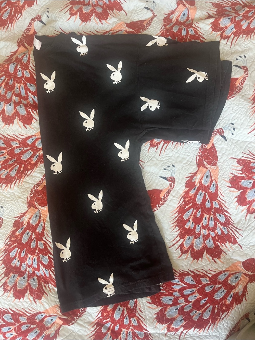PLAYBOY Black Tee with White Bunny Logo - Picture 5 of 6